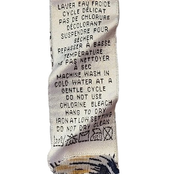 Kenar blue yellow  mid length sleeves see through blouse shirt - Picture 6 of 10